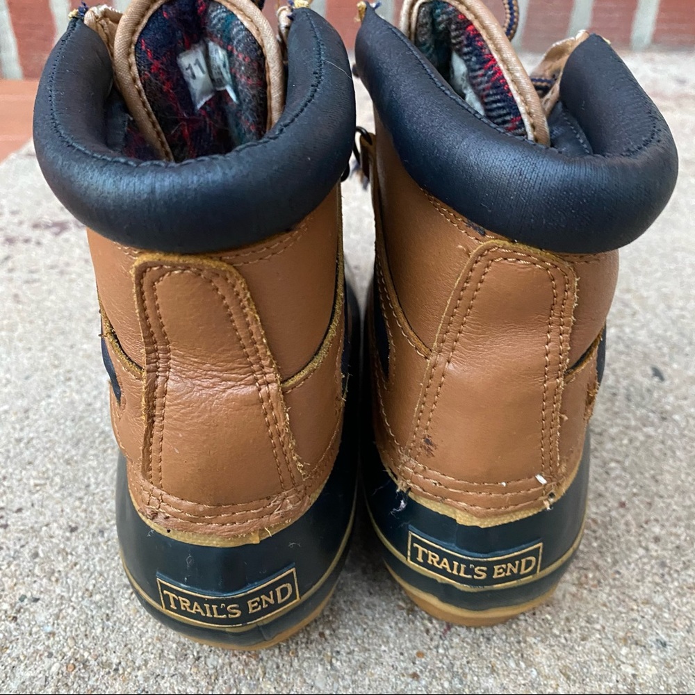 Trail’s End Thermolite Leather Duck Boots - Picture 3 of 7